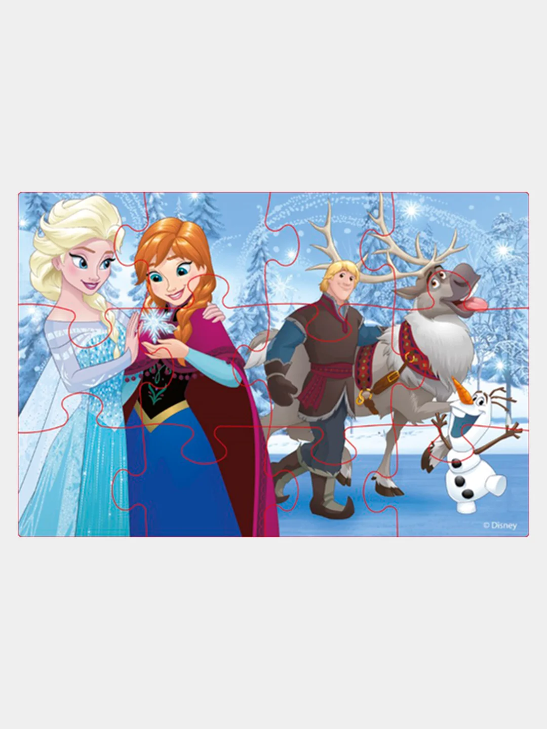 Пазл Disney мягкий, 12 элементов