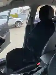 Автомобильные накидки из искусственного черного меха (2 шт.)