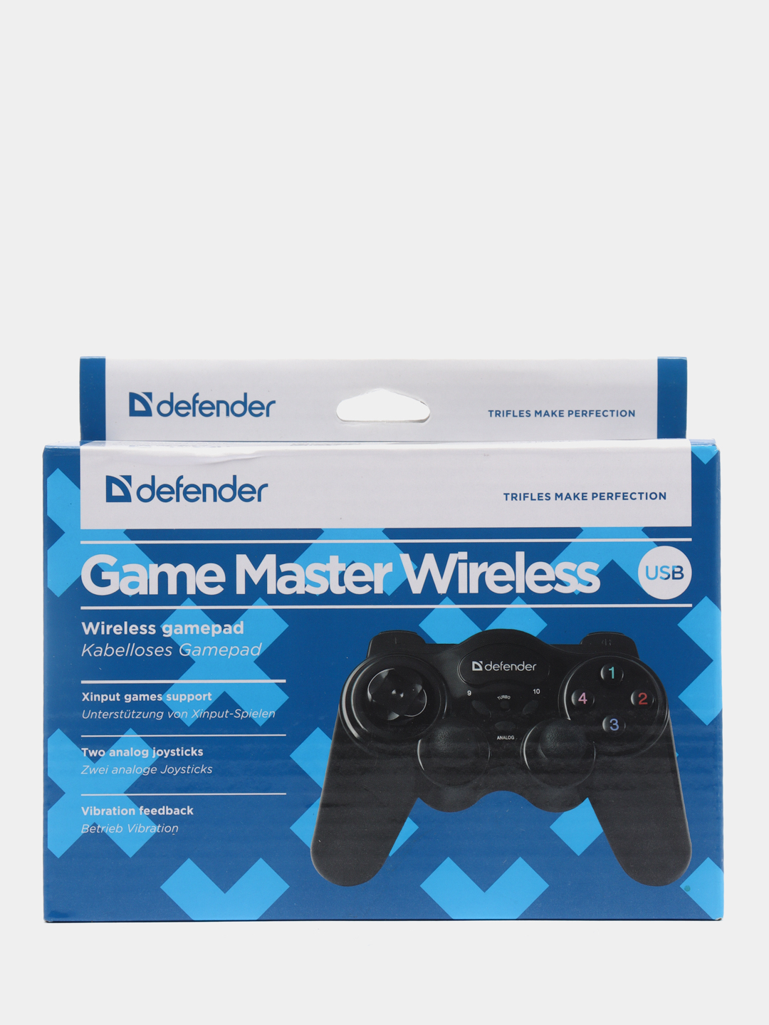 Геймпад беспроводной Defender Game Master Wireless, Джойстик для PC, PS3  для компьютера купить по цене 1107 ₽ в интернет-магазине KazanExpress