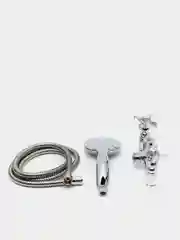 Серебряный смеситель для ванны Frap f2225 из латуни с лейкой c поворотным изливом