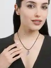 Оливковый колье для пар/  колье для друзей / Парное колье/ Цепочка для пар/ Для влюбленных