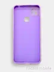 Лавандовый чехол Xiaomi Redmi 9C, Redmi 9C NFC, Redmi 10A с бархатной подкладкой и защитой камеры