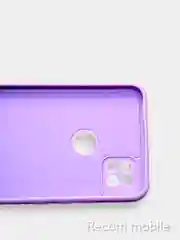 Лавандовый чехол Xiaomi Redmi 9C, Redmi 9C NFC, Redmi 10A с бархатной подкладкой и защитой камеры