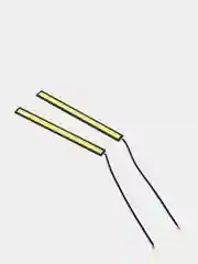 Дневные ходовые огни COB LED 2 штуки ДХО габариты, противотуманки, стоп-сигналы 17 см
