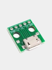 Плата с разъемом microUSB