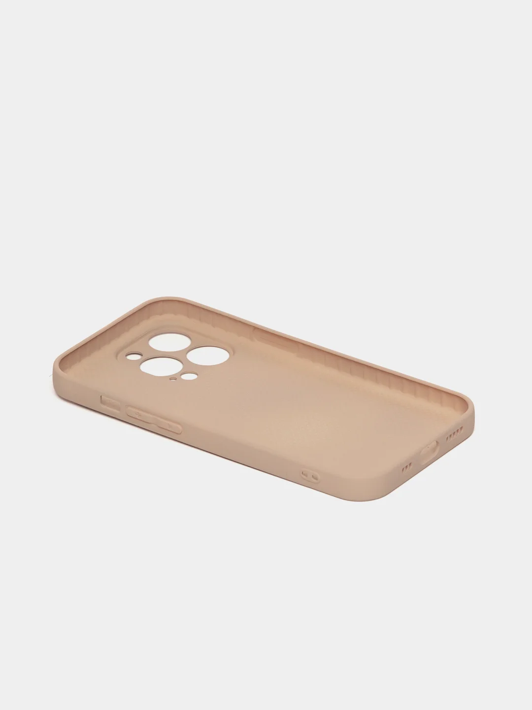 Карамельный чехол силиконовый со стеклянной панелью для iPhone 13 Pro