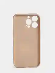 Карамельный чехол силиконовый со стеклянной панелью для iPhone 13 Pro