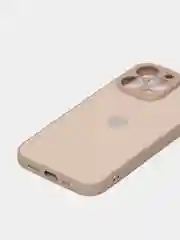 Карамельный чехол силиконовый со стеклянной панелью для iPhone 13 Pro