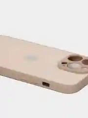 Карамельный чехол силиконовый со стеклянной панелью для iPhone 13 Pro