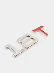 Серый меланж 3d наклейка для авто