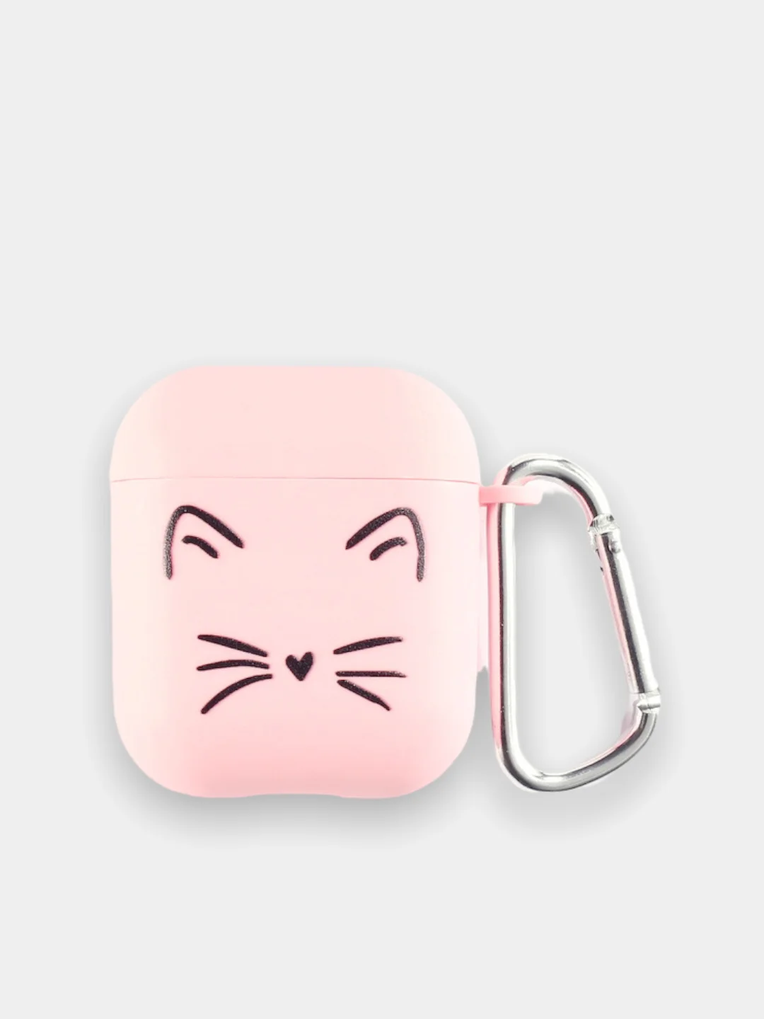 Розовый чехол для наушников AirPods 1/2, Pro