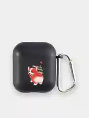 Светло-оранжевый чехол для наушников AirPods 1/2, Pro