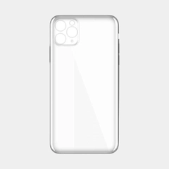 Прозрачный чехол для iPhone 11 pro с защитой объективов камеры