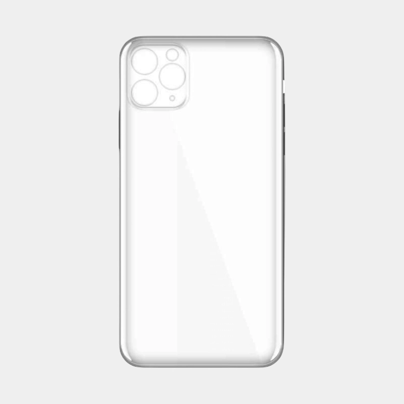 Прозрачный чехол для iPhone 11 pro с защитой объективов камеры