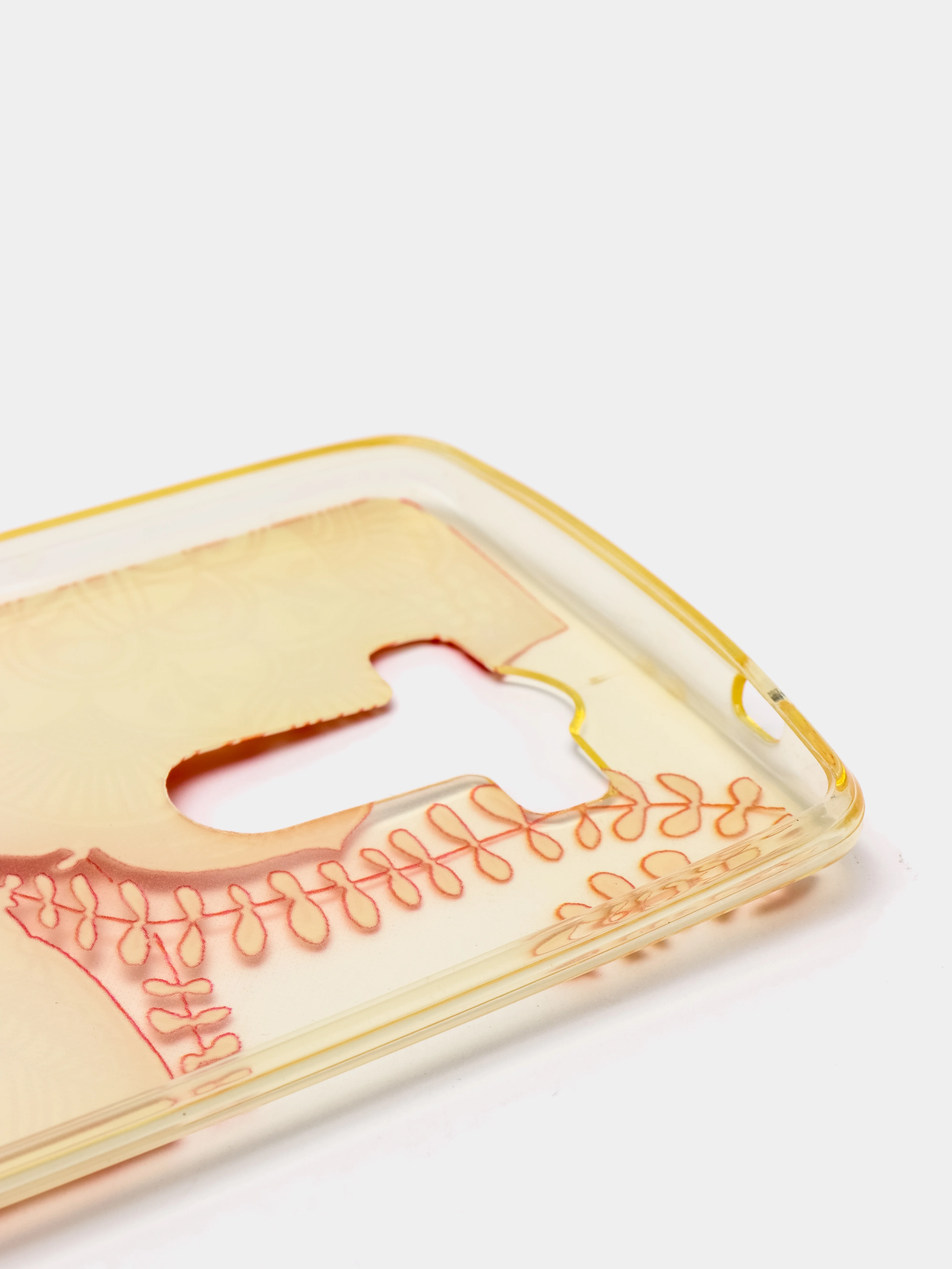 Кораллово-розовый чехол LG G3