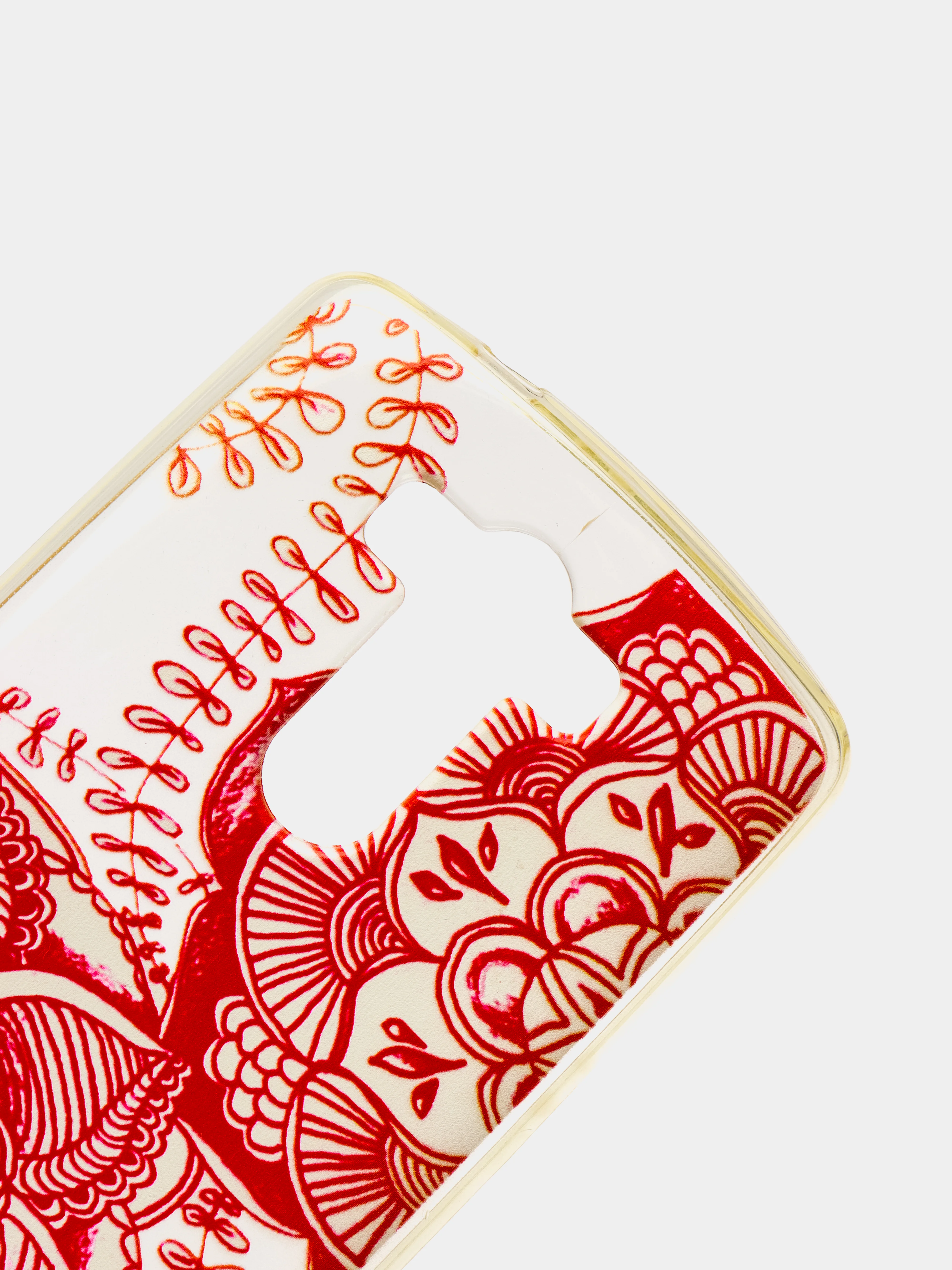 Кораллово-розовый чехол LG G3