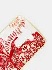 Кораллово-розовый чехол LG G3
