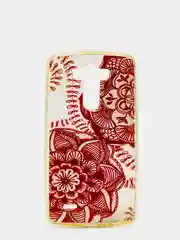 Кораллово-розовый чехол LG G3