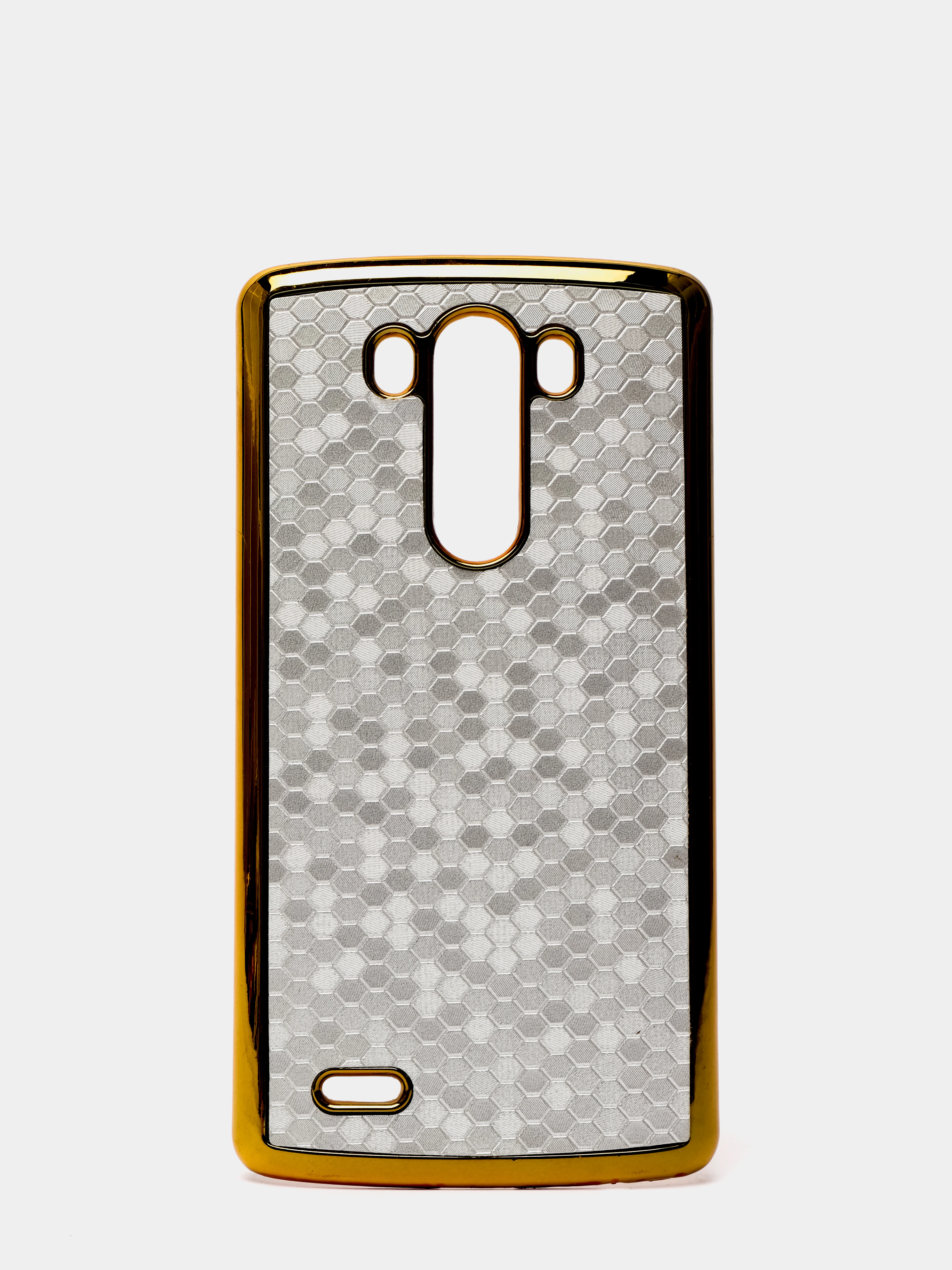 Серебряный чехол LG G3