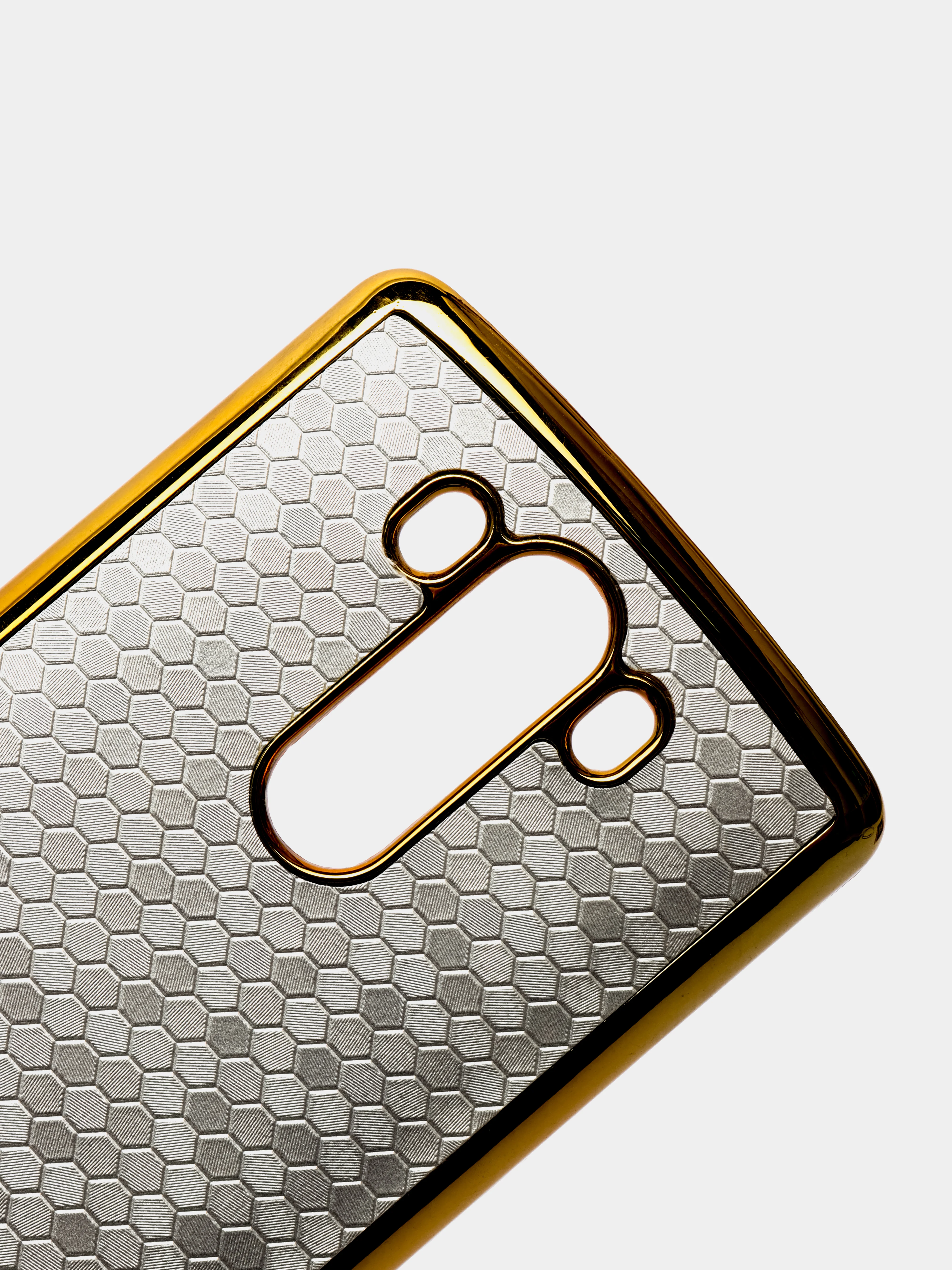 Серебряный чехол LG G3