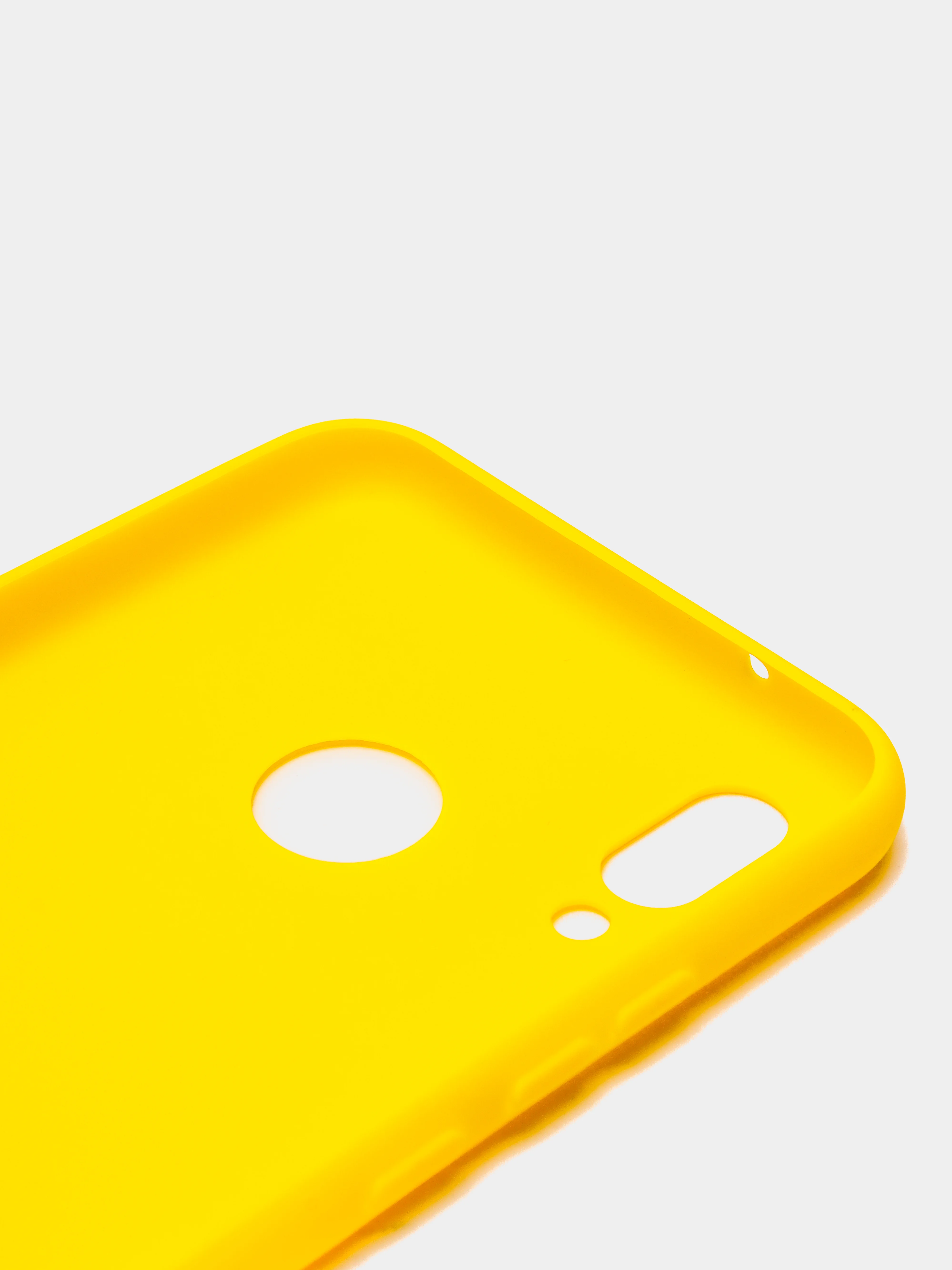 Желтый чехол  HUAWEI P20 LITE