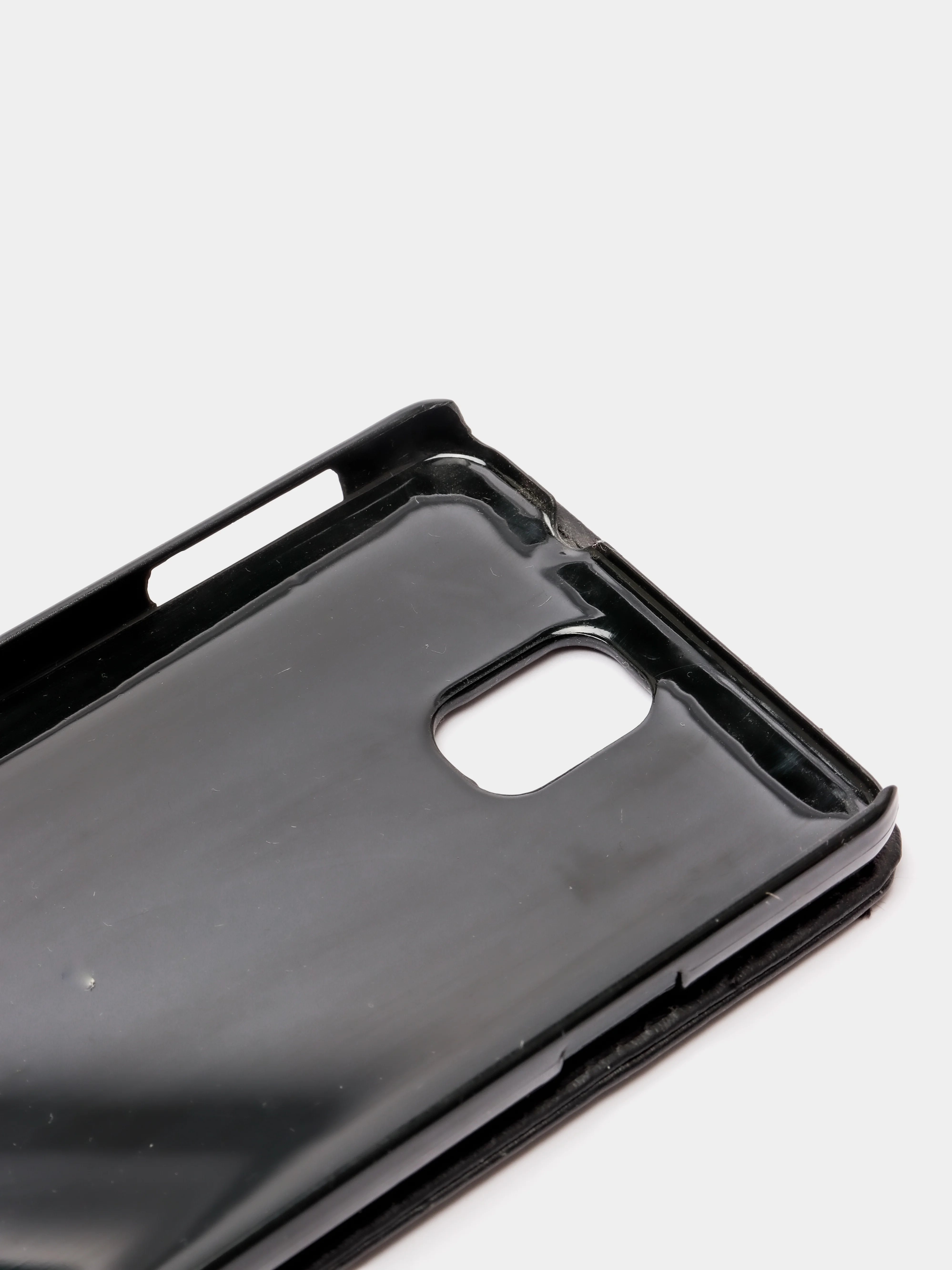 Черный чехол книжка  Samsung Note 3