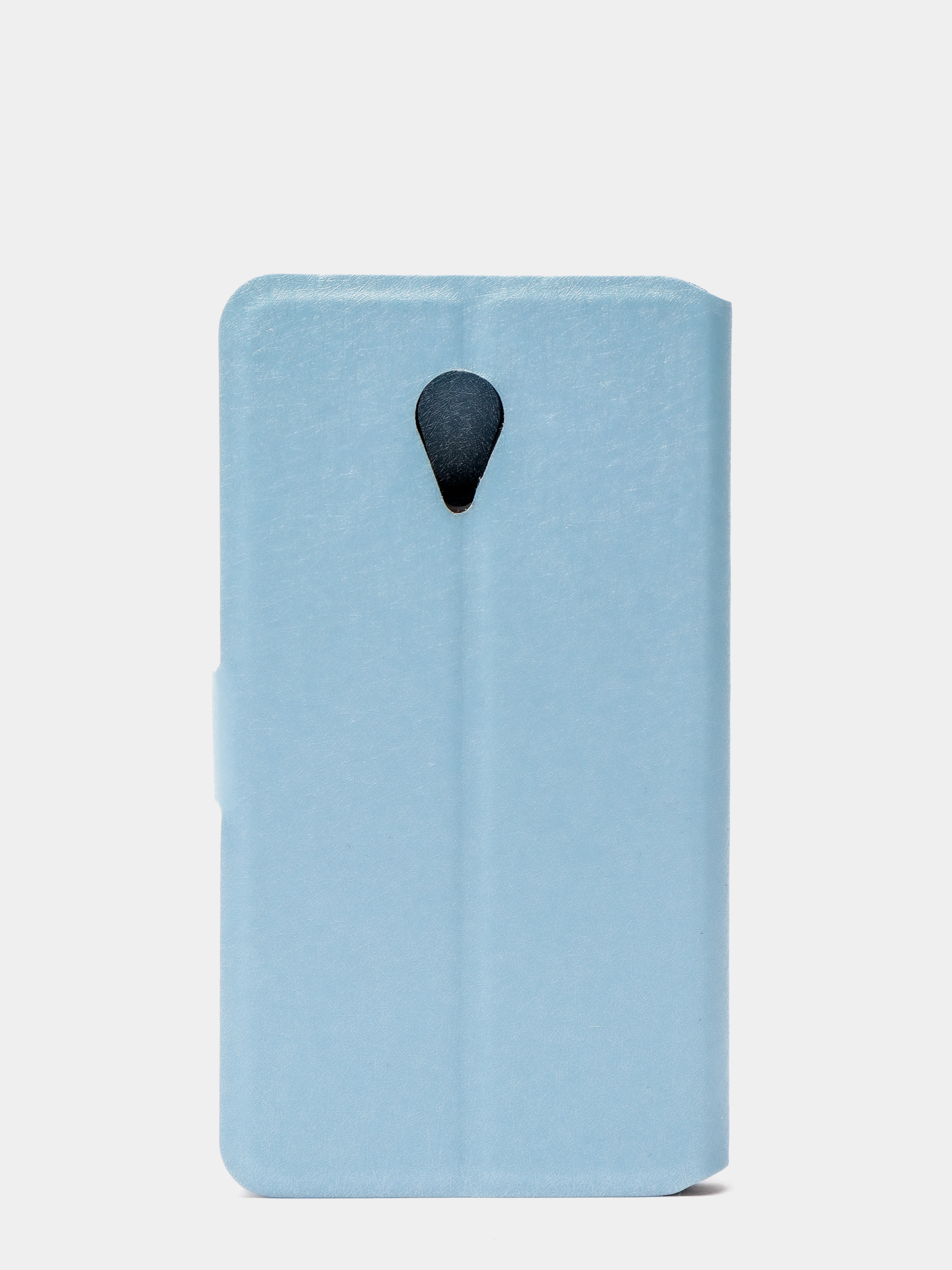 Голубой чехол-книжка (флип) Meizu M5C