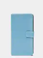 Голубой чехол-книжка (флип) Meizu M5C