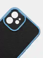 Силиконовый притивоударный с усиленными углами и защитой камеры чехолIphone 12