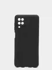 Чехол для Samsung A12, черный, силиконовый