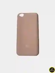 Бежевый защитный силиконовый чехол Silikone Cover XIAOMI REDMI GO