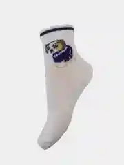 Белый носки детские с собачкой