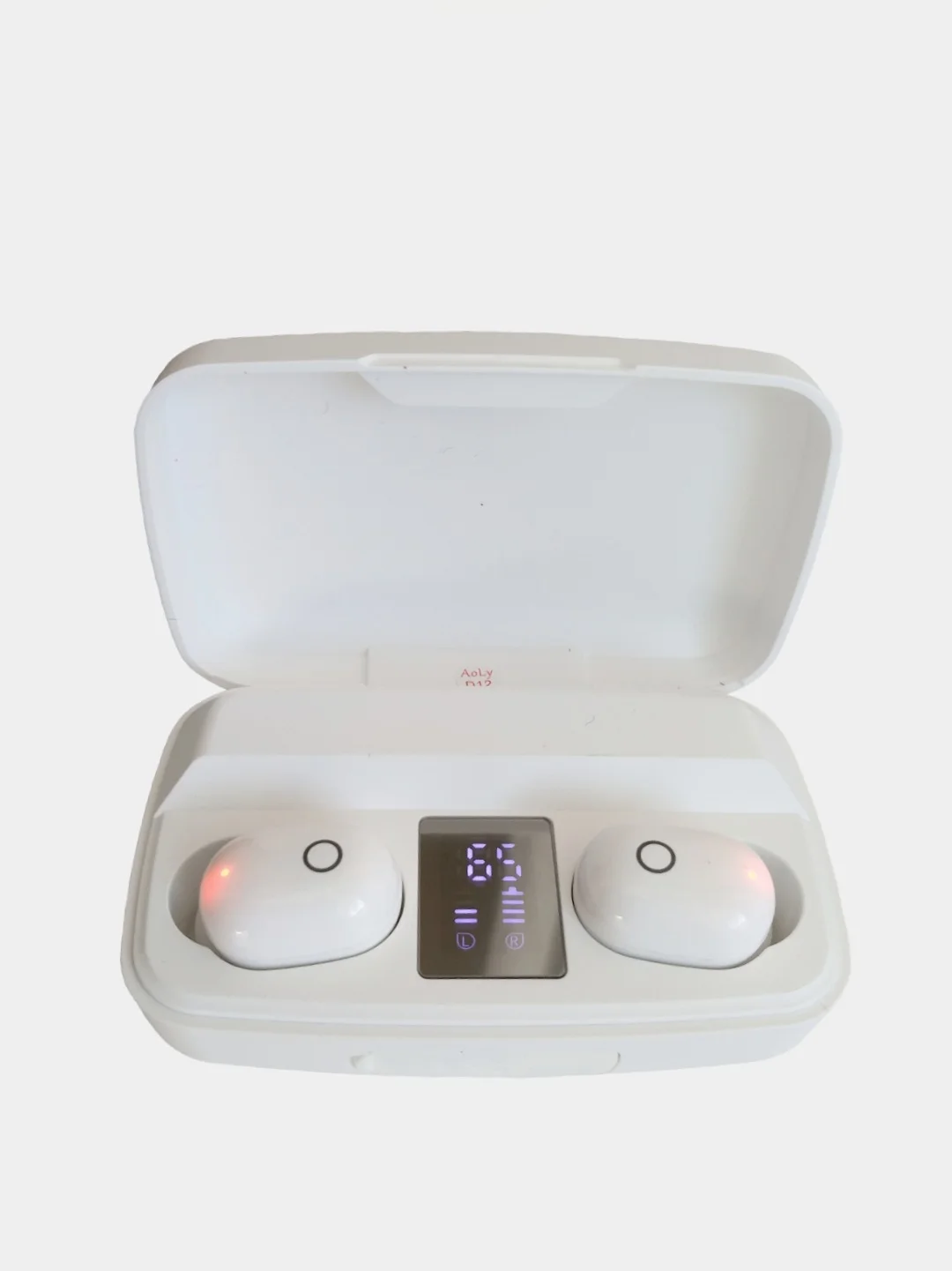 Молочный беспроводные наушники TWS Earbuds A10S