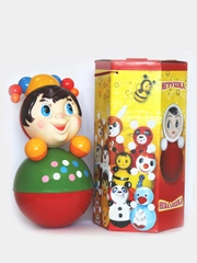 Неваляшка Котовские неваляшки "Скоморох", звук, 41 см, 6С-016