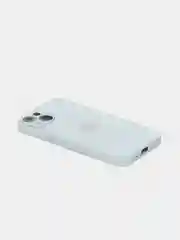 Лайм чехол силиконовый со стеклянной панелью для iPhone 13