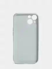 Лайм чехол силиконовый со стеклянной панелью для iPhone 13