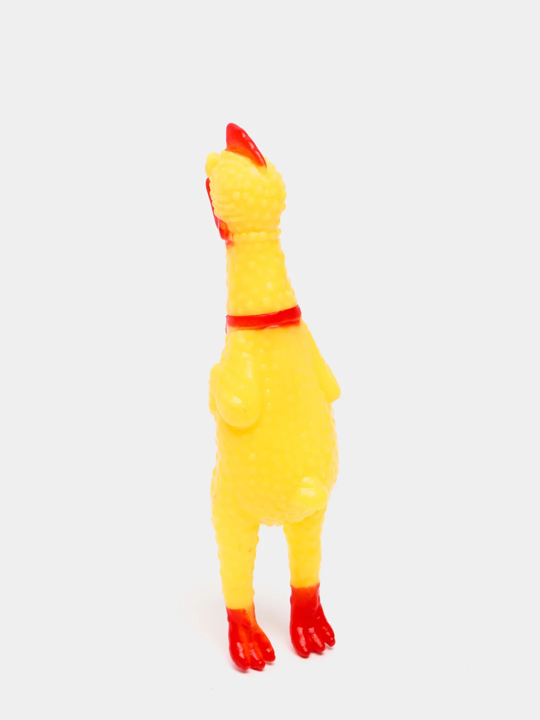 Игрушка пищащая "Курица" малая, 16,5 см, жёлтая