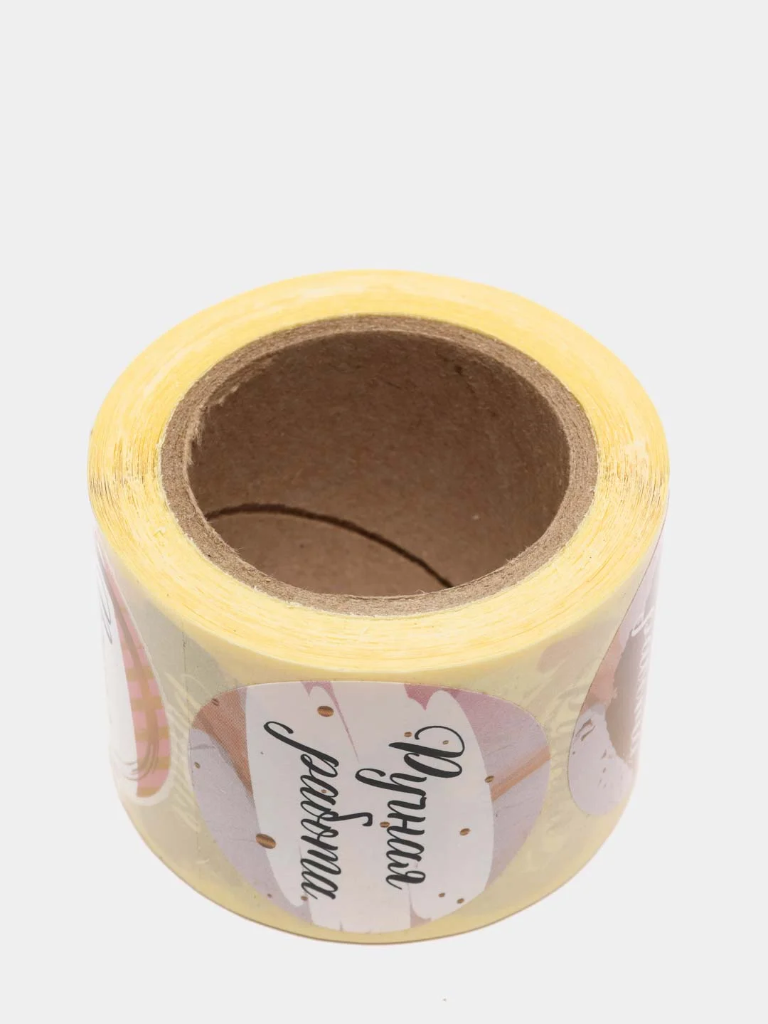 Наклейки для цветов и подарков "Handmade", 4,4 х 4,4 см, 252 шт (vvv)