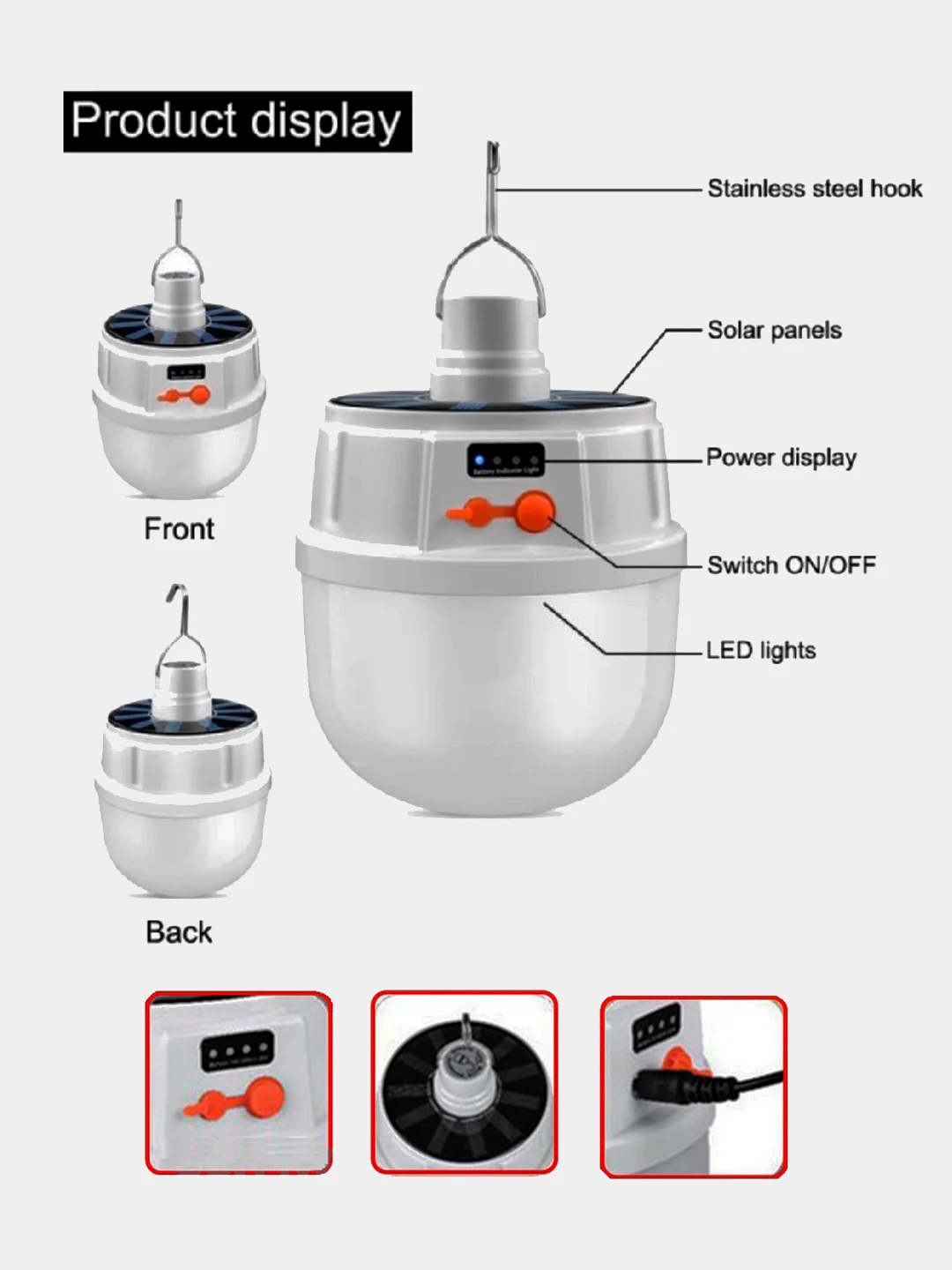 Кемпинговый фонарь YD-1359