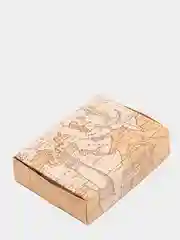 Хаки коробка складная крафтовая Для мужчины, 21 х 15 х 5 см