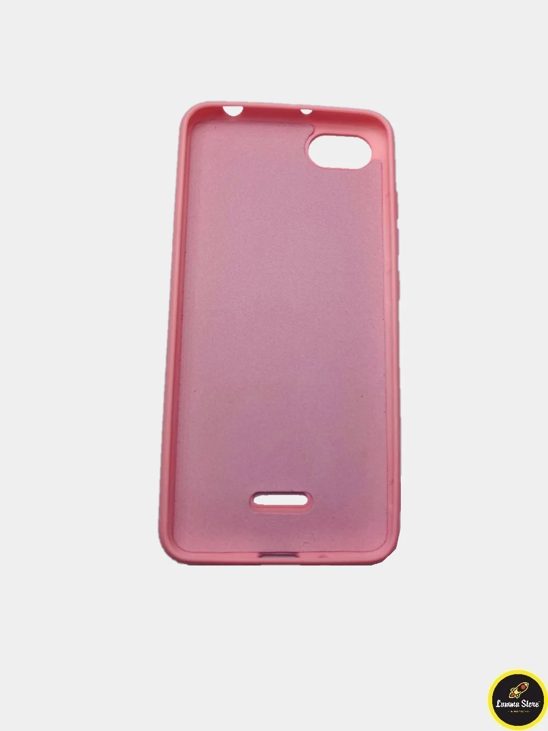 Кораллово-розовый защитный силиконовый чехол Silicone Cover XIAOMI REDMI 6A