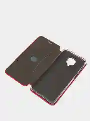 Красный чехол книжка Xiaomi 8a/9/Note8T/Note7/Note8/Note9T/Note9S(Pro/ProMax)Mi8SE/MiPlay/Mi8Lite