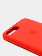 Красный силиконовый чехол для Айфон 6/6s, 7/8, 7+/8+, X/Xs, Xr, 11, 11Pro, 11ProMax