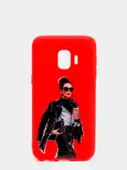 Алый чехол  SAMSUNG J2 CORE