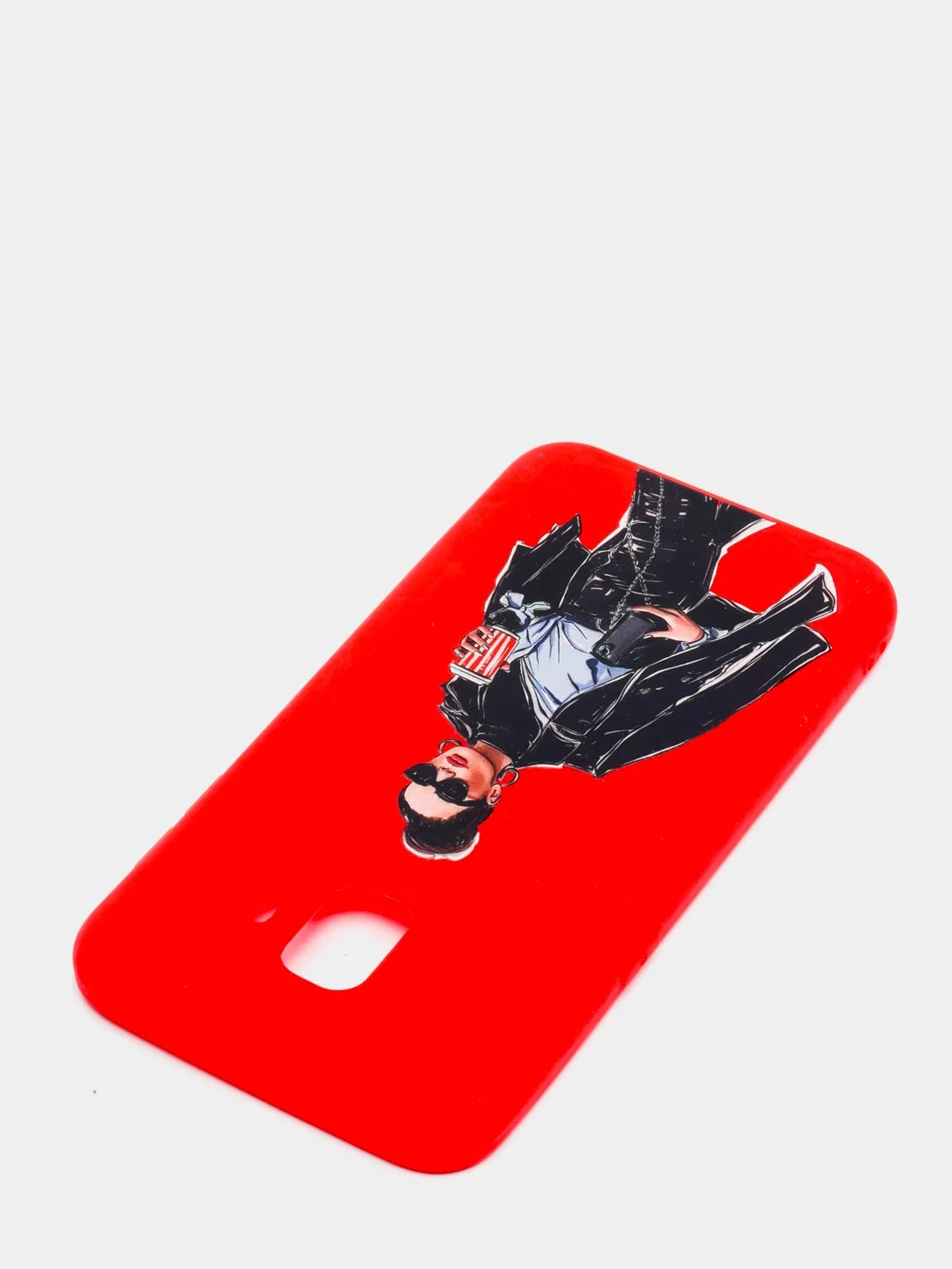 Алый чехол  SAMSUNG J2 CORE