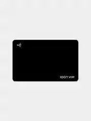 Черный умная визитка Айдот с NFC и QR-кодом