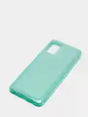 Бирюзовый чехол блестящий Samsung A03s