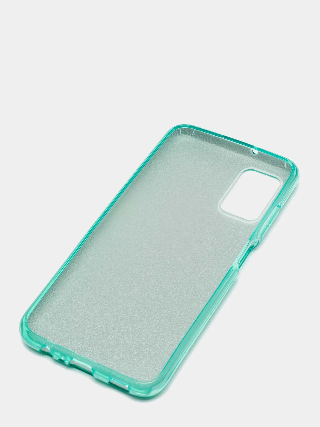 Бирюзовый чехол блестящий Samsung A03s