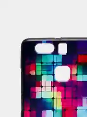 Синий чехол силиконовый Huawei P9