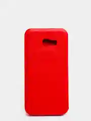 Алый чехол книжка флип SAMSUNG A5 2017